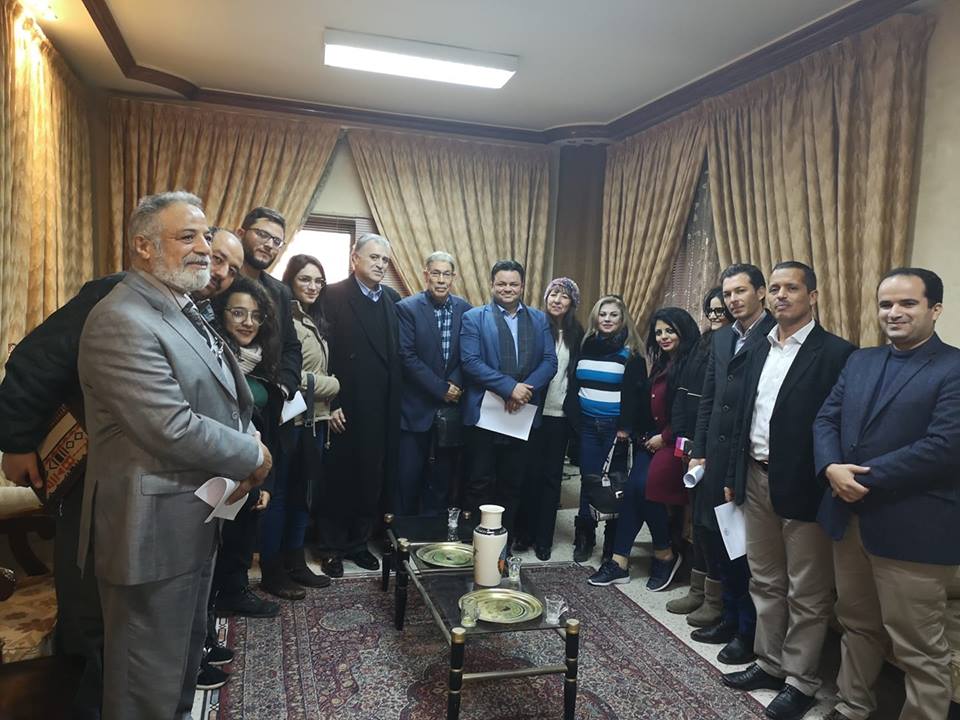 الأمين العام لإتحاد الشباب العربي يستقبل وفد المنظمات الشبابية التونسية