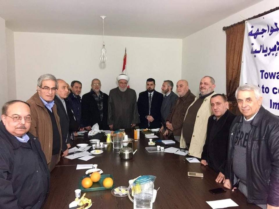 بيان هيئة التنسيق في لقاء الاحزاب والقوى والشخصيات الوطنية اللبنانية