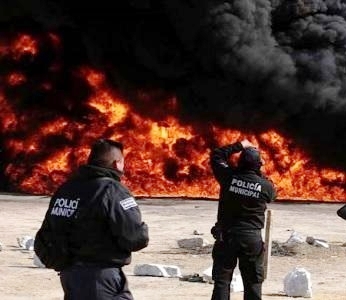مقتل وإصابة العشرات في انفجار خط أنابيب بوسط المكسيك