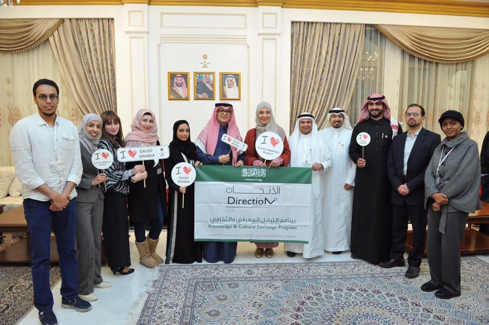 سفير المملكة لدى لبنان يستقبل وفد شبابي سعودي من "برنامح التبادل المعرفي والثقافي"