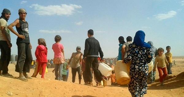 النظام السوري يتهم "ي ب ك" الإرهابي بمنع دخول المساعدات الإنسانية إلى هجين