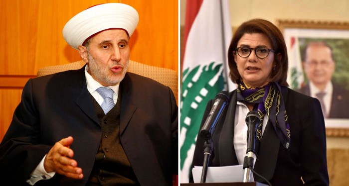 المفتي الشعار يهاجم الوزيرة ريا الحسن: لم تستوعب معنى الزواج المدني والاقرار به مخالف للشرع