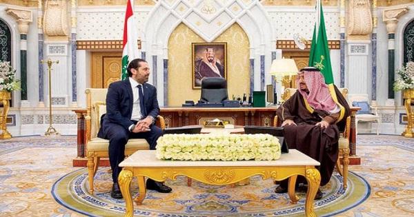 الحريري مرتاح لمحادثاته مع الملك سلمان ويستكملها بعد عودته