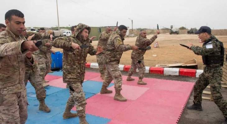 تدريب مشترك بين الكتيبة الكورية والجيش اللبناني في صور