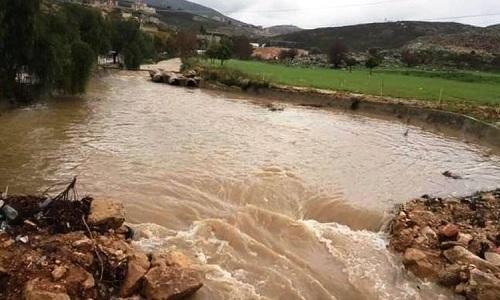 في النبطية: ارتفاع منسوب الليطاني بسبب غزارة الامطار