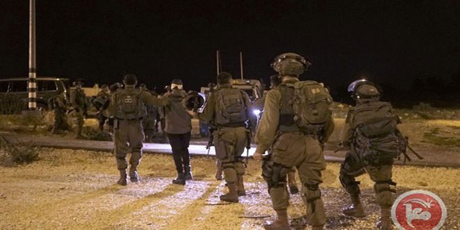 الاحتلال يعتقل 15 فلسطينيا في مناطق مختلفة من الضفة
