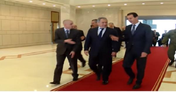 ما هي الرسالة التي اوصلها وزير الدفاع الروسي للاسد من بوتين