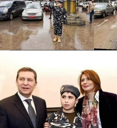 الطفل علي شرطي ليوم واحد