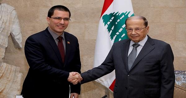 رسالة شفهية من مادورو للرئيس عون عبر وزير خارجيته