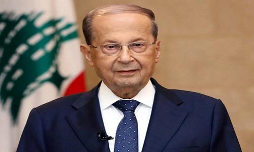 عون: نرفض الانضمام الى اي منتدى تشارك فيه اسرائيل