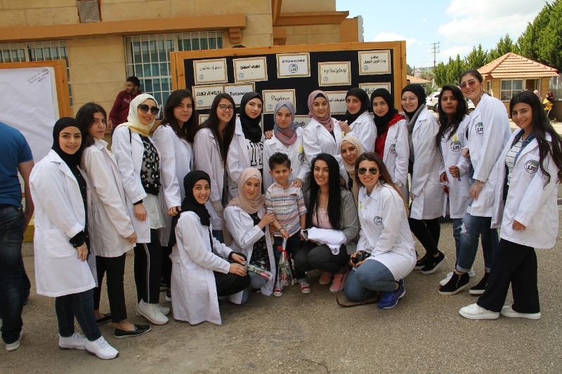 نشاط لجامعة LIU النبطية لدعم مرضى أطفال السرطان