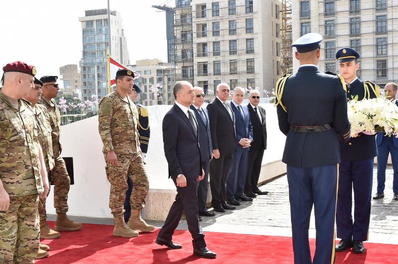 بوصعب من ساحة الشهداء:6 ايار يوم شهداء لبنان