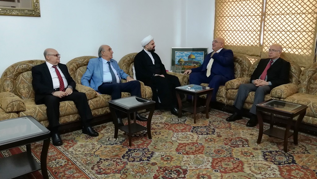 أحمد قبلان استقبل حمدان: لوقف المزايدات ورفض أي توجه لفرض ضرائب على ذوي الدخل المحدود