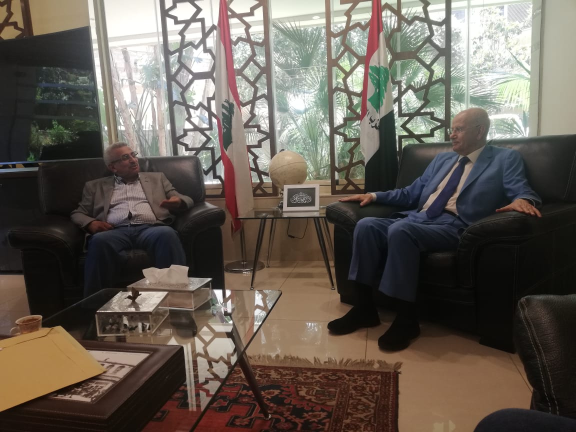 مراد استقبل النائب سعد