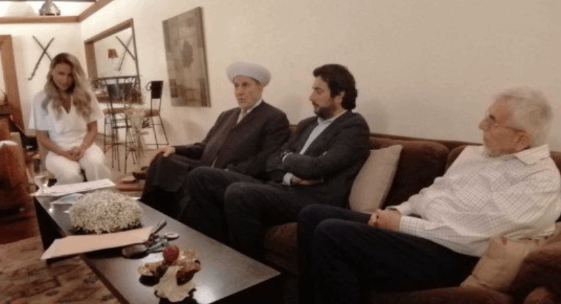 بالصور: عقد قران سامر كبارة على ابنة الرئيس بري 