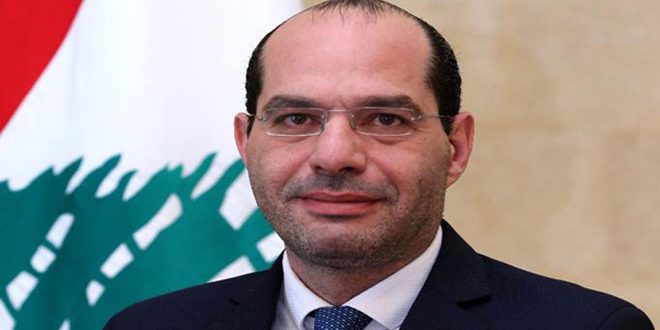 مراد يؤكد أهمية تعزيز العلاقات اللبنانية السورية