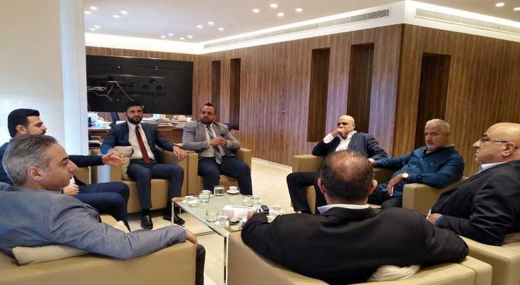 وفد من الحزب الديمقراطي اللبناني زار مكتب حزب التوحيد العربي في بيروت