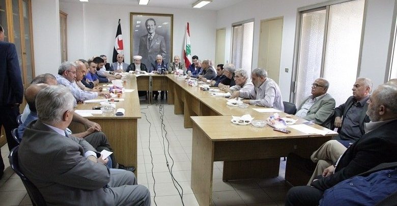 رئيس “القومي” فارس سعد ترأس اجتماع الأحزاب: متمسكون بالمقاومة لتحرير مزارع شبعا وتلال كفرشوبا ولردع العدوانية “الاسرائيلية”