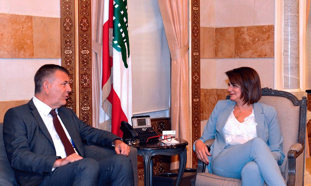 الحسن عرضت مع لازاريني الدعم التقني للانتخابات