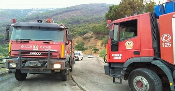 إخماد حريق داخل غرفة متحف الأمير فيصل مجيد ارسلان