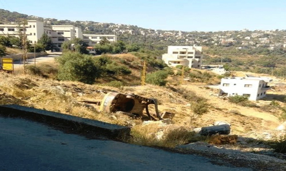 اصابة سائق جرافة اثر انقلابها في حاصبيا