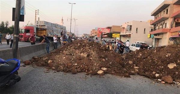 طريقا المنية والبداوي ما زالتا مقطوعتين