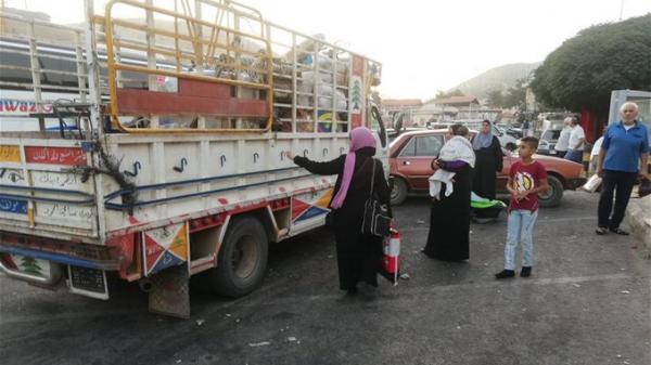 دفعة جديدة من النازحين السوريين غادرت طرابلس