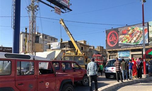 فاجعة جديدة... سقطت عليه حاوية شاحنة في شتورا