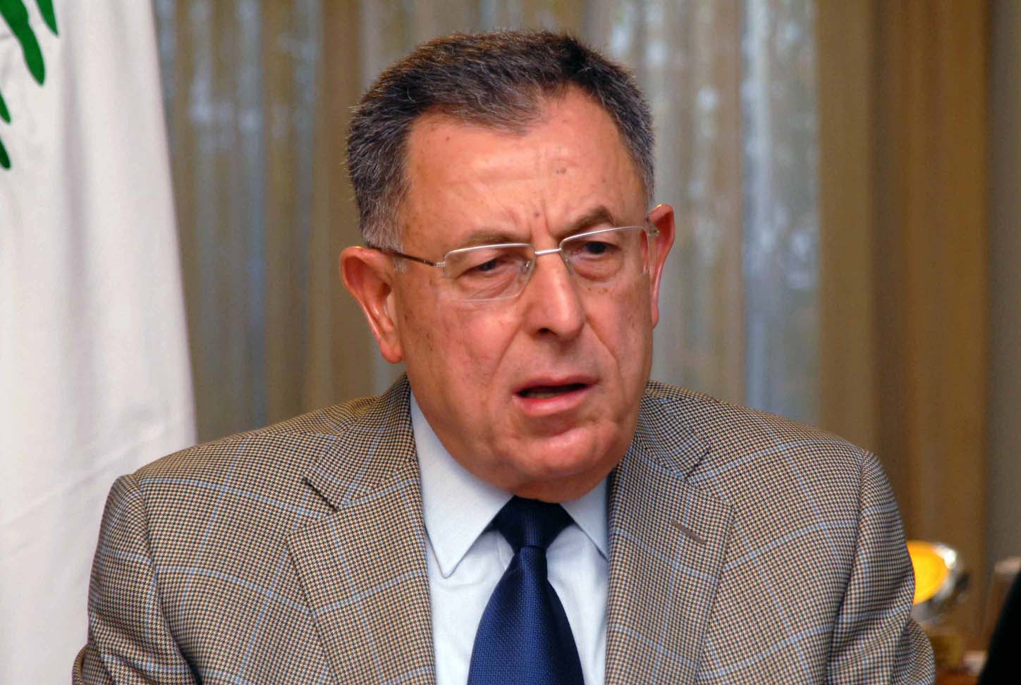 السنيورة إتصل ببشارة شربل: التضييق على الحريات أمر مرفوض