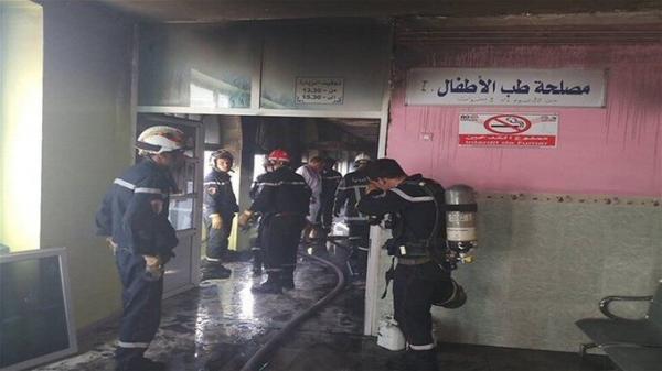 وفاة ثمانية أطفال رضع في حريق في مستشفى بالجزائر