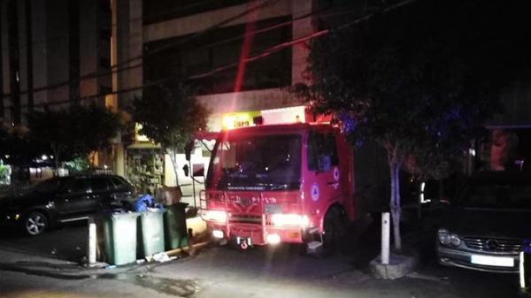 حريق داخل شقة سكنية في حارة حريك...