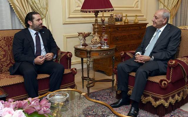 الحريري لبري: متوقف عن تناول الالبان ‏والاجبان وحالة البلد بدها ريجيم سياسي