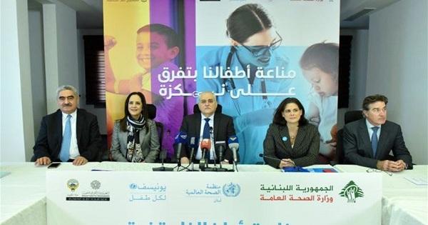 جبق: حريصون على تحصين جميع الأطفال