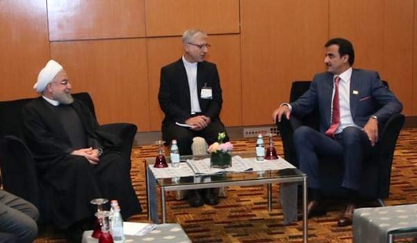 الرئيس الايراني: العلاقات بين طهران والدوحة تتطور باستمرار