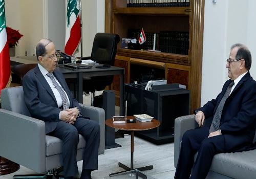 الرئيس عون عرض التطورات مع الوزير السابق بقرادوني