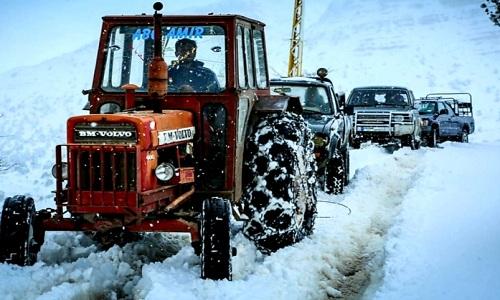 طرق عكار... بين المقطوعة بالثلوج والسالكة