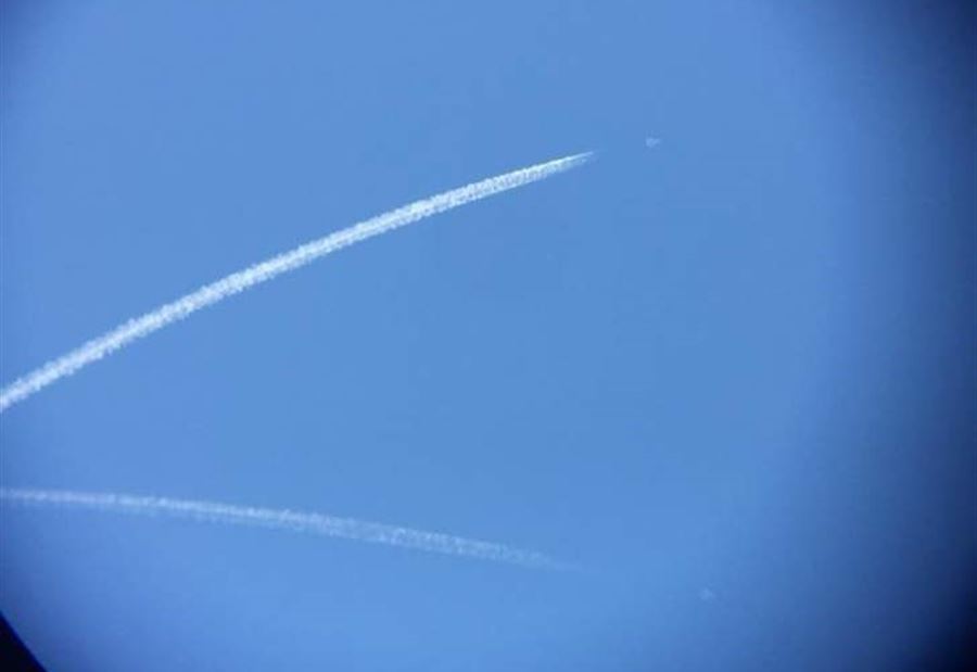 الطيران الحربي الاسرائيلي خرق أجواء صيدا