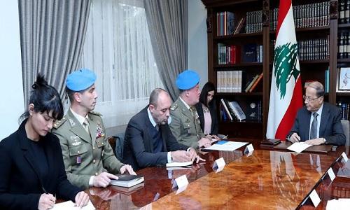 عون حذر من استمرار لبنان في تلقي النتائج للحروب في الشرق الاوسط