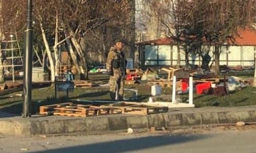 إزالة خيم المحتجين في زحلة... وكل الطرق سالكة