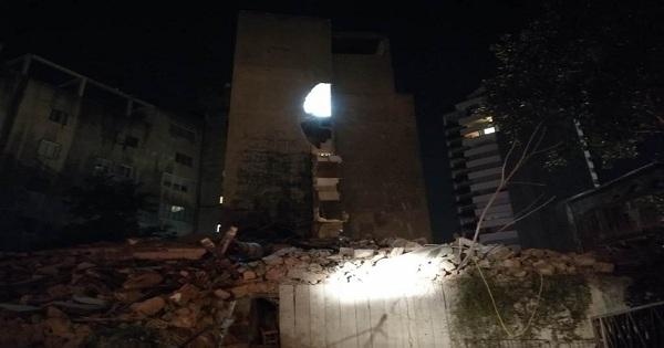 انهيار مبنى في الاشرفية ولا إصابات