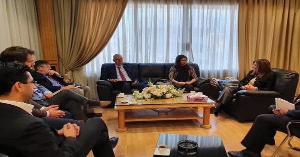 وزيرة العمل بحثت سبل التعاون بين الوزارة ومنظمة العمل الدولية