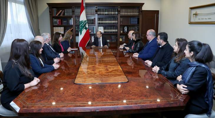 الرئيس عون: نواصل العمل على مكافحة الفساد ومنع الرشاوى وهدر المال العام