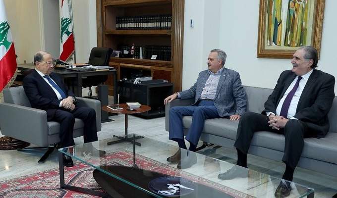 ارسلان من بعبدا:أكدت على دور الحكومة في مساعدة الرئيس بتحقيق الاهداف التي يسعى اليها