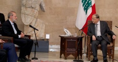 رسالة من روحاني للرئيس عون...