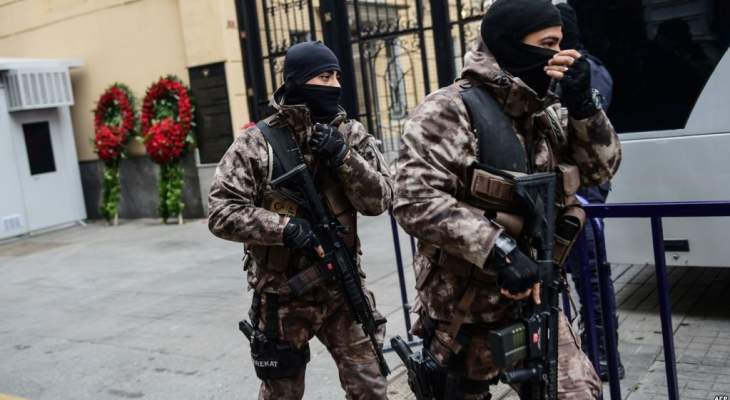 الأمن التركي ألقى القبض على 4 أشخاص بينهم قيادي في "داعش" غربي البلاد