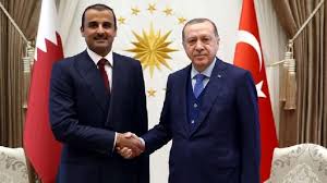 الرئيس التركي وأمير قطر يبحثان الملفين الليبي والسوري