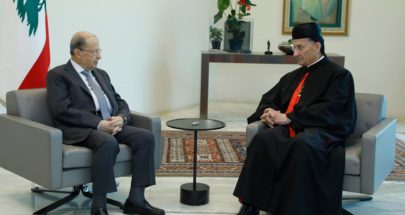 الراعي من بعبدا: ندعم الحكومة... ولا نقبل بالتعدي على الجيش