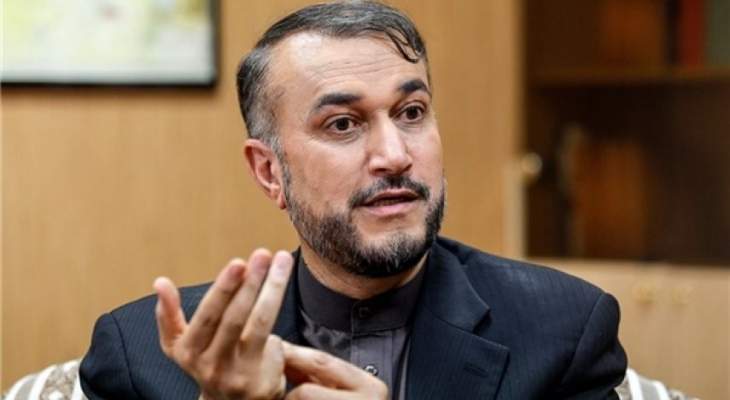 عبد اللهيان: سوريا ستكون المنتصر النهائي بحرب الإرهاب الإقتصادي للحظر