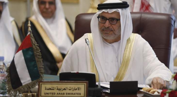 قرقاش: معاهدة السلام الإماراتية الإسرائيلية قرار سيادي ليس موجها لإيران