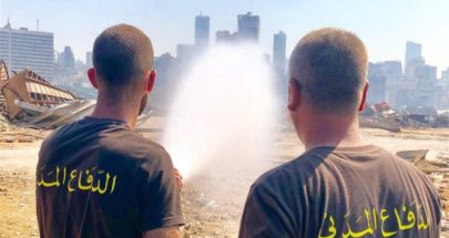 الدفاع المدني ما زال يتابع عمليات البحث والإنقاذ في المرفأ